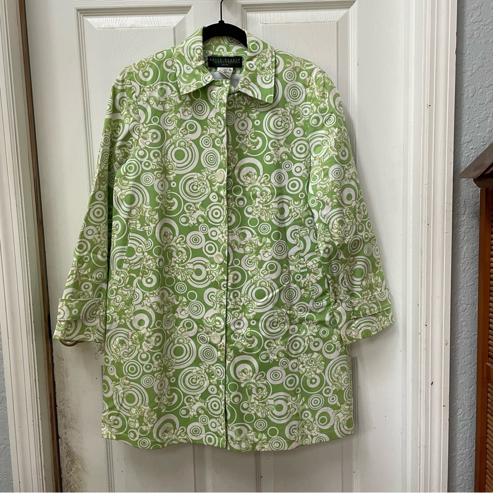 Bernard Holtzman Psychedelic Rain Jacket